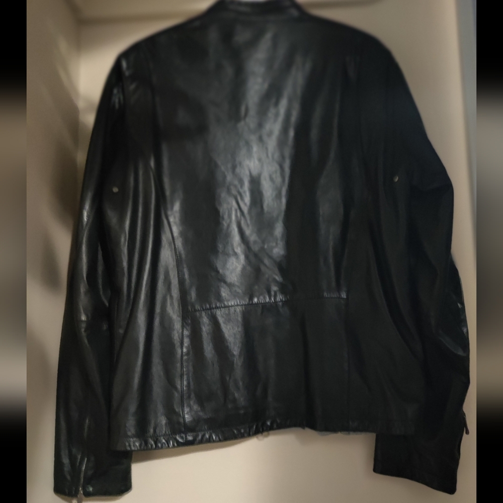 Zegna sport leather jacket - Picture 2 of 4